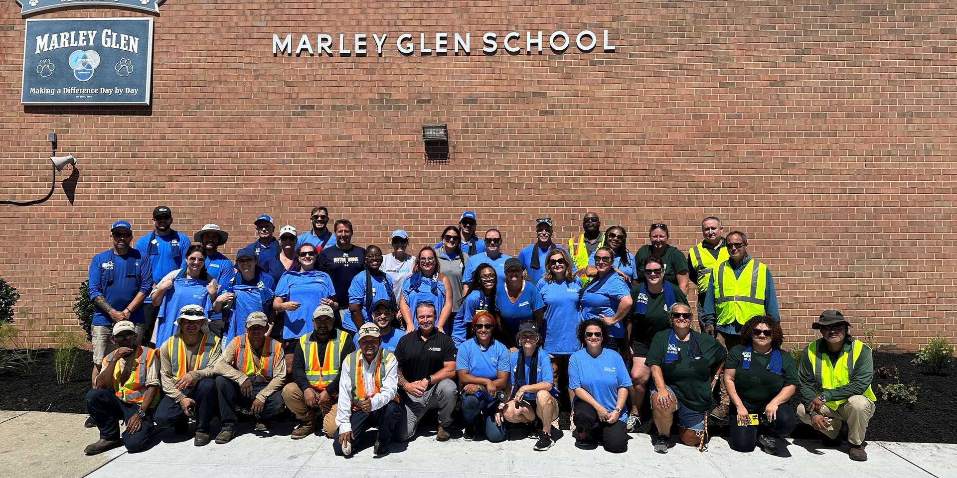 thumbnails August Clean-Up at Marley Glen School